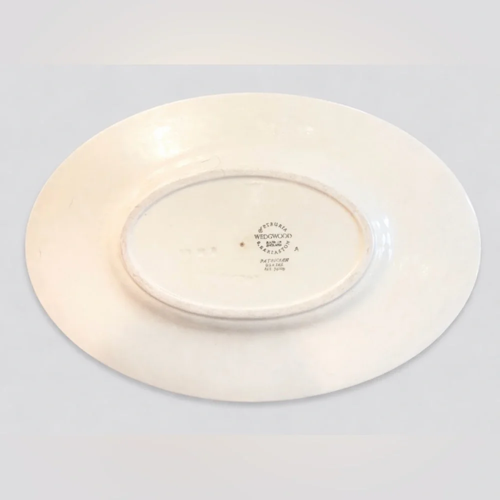 Vintage Wedgwood Patrician Gravy Boat with Attached Underplate|Barlaston England